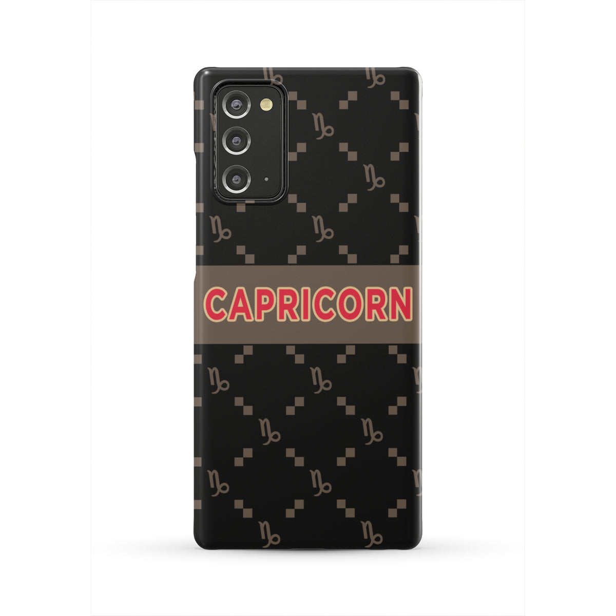 Capricorn G-Style Black Phone Case